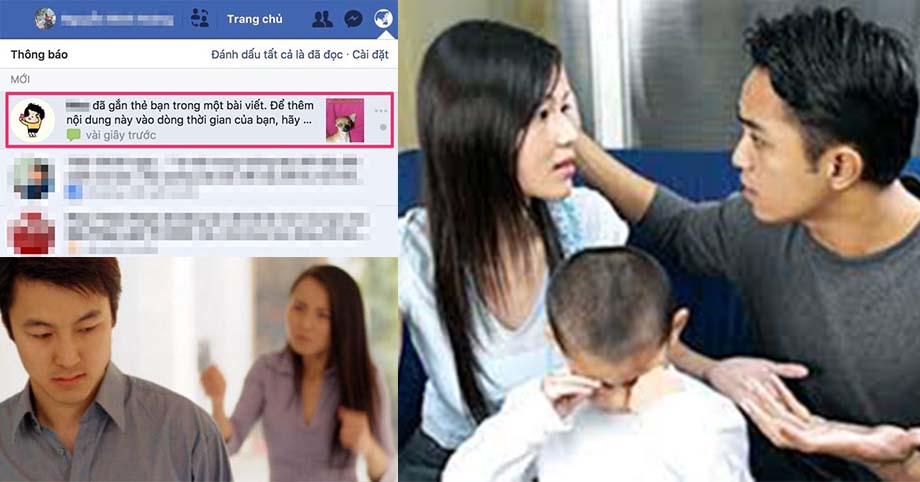 Khi vợ ‘gắn thẻ’ bạn vào một bài viết trên Facebook thì hãy đọc nó