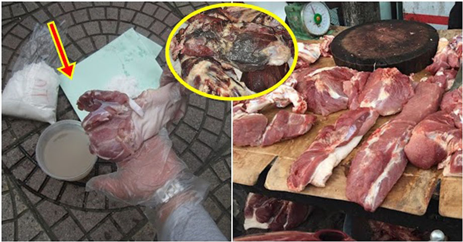 Dùng dung dịch lạ để biến thịt lợn thành bò: Mẹ cẩn thận kẻo mất tiền mua về thịt đ.ộc hại
