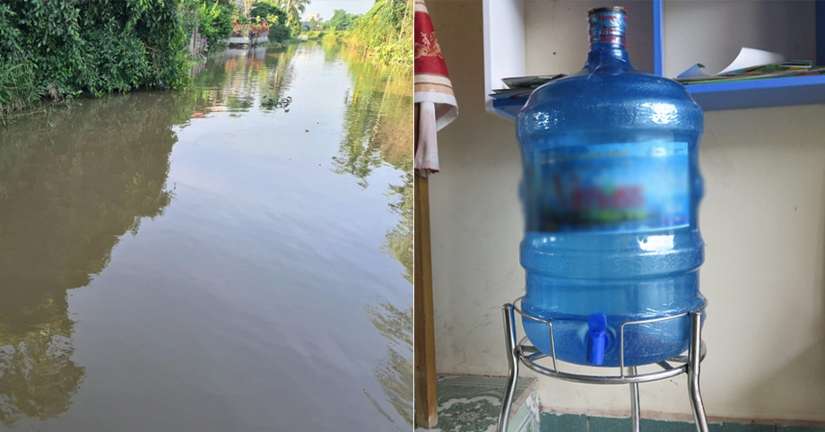 Dùng nước mương ô nhiễm để sản xuất ‘nước tinh khiết’, đã có gần 2000 học sinh sử dụng