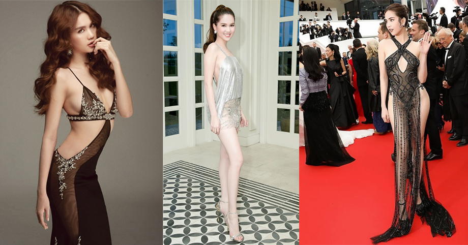7 mẫu váy k.iệm v.ải nhất của Ngọc Trinh: Cái m.ặc như kh.ông, cái nhìn không khác bi.ki.ni