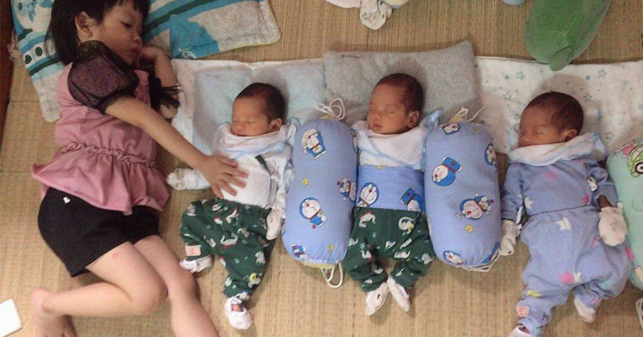 3 năm sinh 4 con, 9X Hà Nam mang thai hiếm 8.000 ca có 1, nổi tiếng cả vùng
