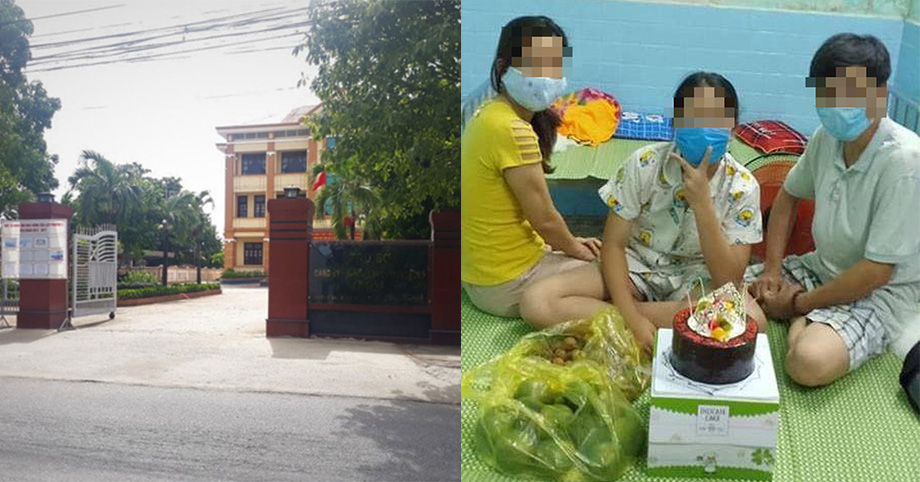 Phó Chủ tịch phường tổ chức sinh nhật trong khu cách ly, rủ vợ là BN904 sang chụp ảnh