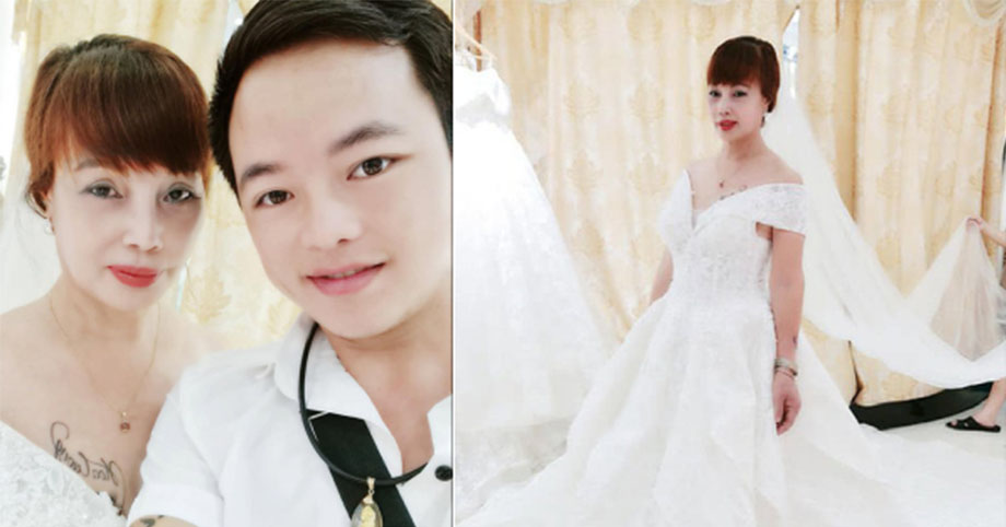 Cô dâu Thu Sao đăng ảnh mặc váy cưới sau PTTM kỷ niệm 2 năm với chồng, tự tin khoe nhan sắc trẻ trung