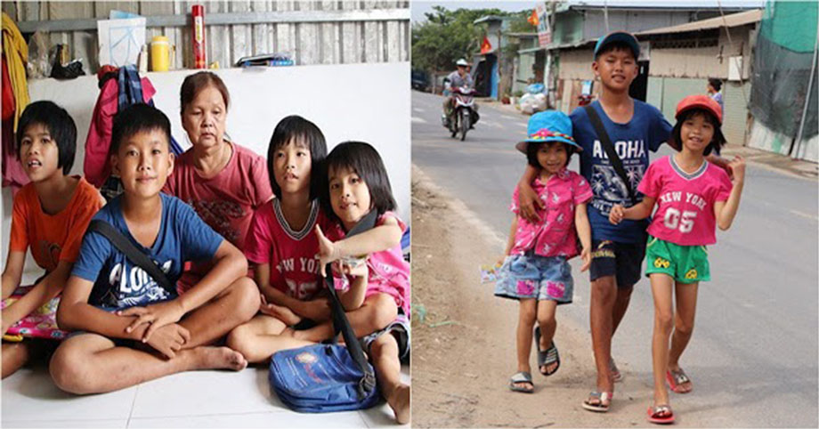 Bố mẹ đi biệt, 4 đứa trẻ bán vé số lay lắt nuôi ông bị liệt: Muốn đi học, mơ làm 𝚌ả𝚗𝚑 𝚜á𝚝
