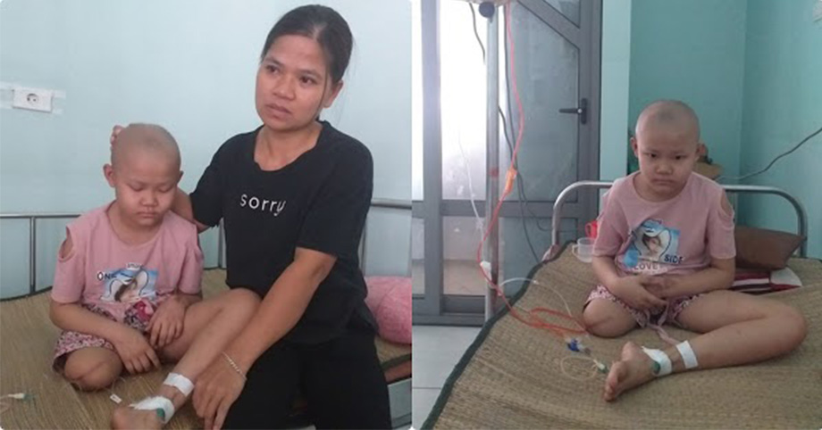 Bé gái 9 tuổi mắc ung thư xương: Con mong giữ được chân còn lại để có thể đến trường