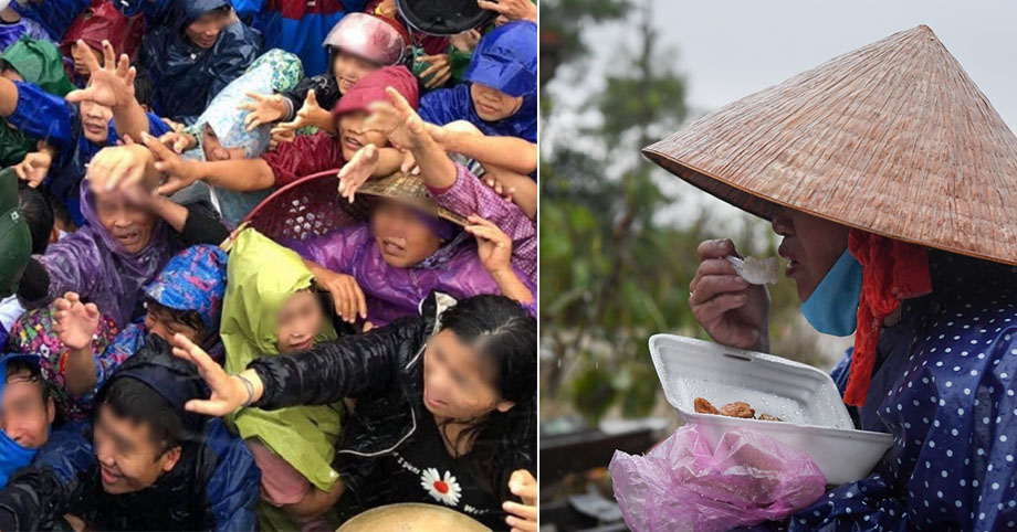 Đứt ruột miền Trung ‘chạy lũ’: Người kiệt sức xin ăn, người đói run khẩn cầu xin thức uống