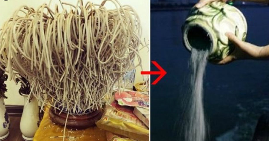 Sau khi rút tỉa chân hương, lau dọn bàn thờ, tuyệt đối không được làm 1 việc kẻo phạm đại kỵ phong thủy