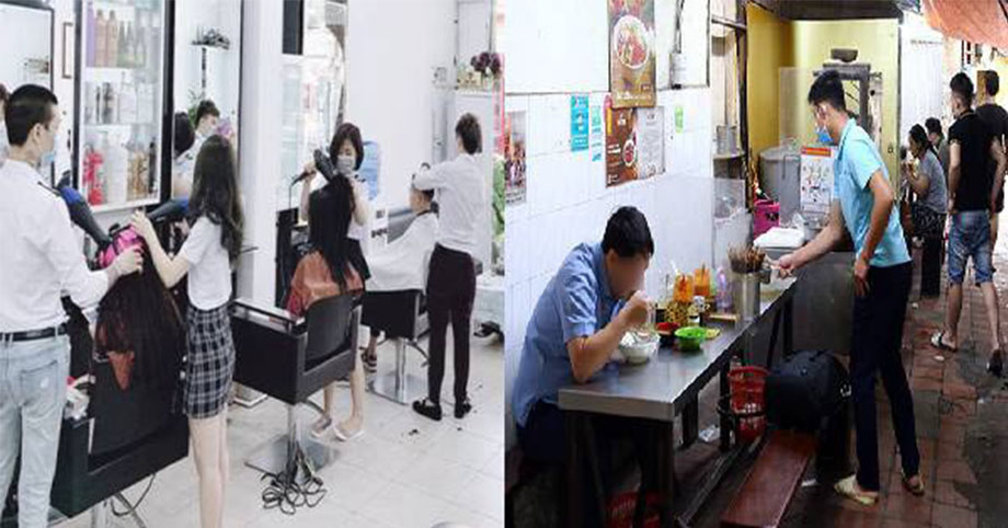 Từ 0h ngày 22/6, Hà Nội hỏa tốc cho mở lại quán cắt tóc, gội đầu, dịch vụ ăn uống trong nhà