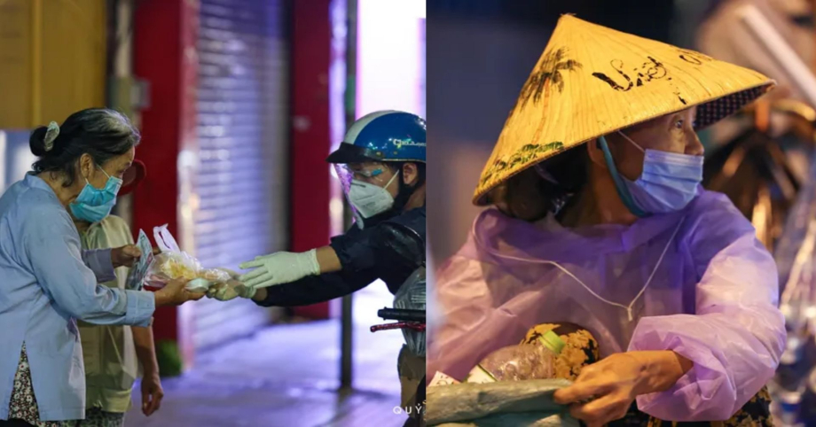 Ổ bánh mì 0 đồng, trao tận tay người nghèo trong đêm ở TP.HCM