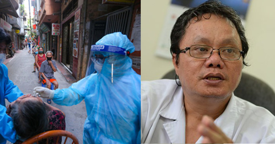 Bác sĩ Trương Hữu Khanh: Test nhanh ở khu dân cư, cẩn thận kẻo thành ổ dịch