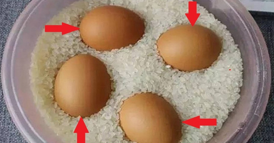 Tác dụng của việc đặt những quả trứng vào trong gạo, khiến nhà nhà đều muốn học theo