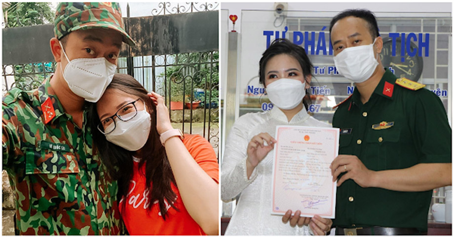 Đi chống Cô vy, tình nguyện viên 18t cưới được chồng bộ đội: Không làm dâu, cưới xong ở nhà học tiếp