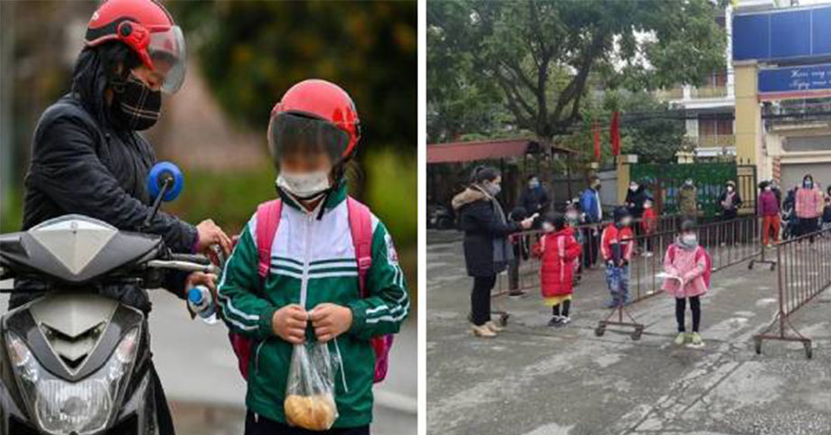 Học sinh tiểu học và lớp 6 ở Hà Nội đi học từ 6/4, riêng khối Mầm non chưa được đến trường
