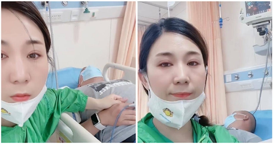 Dạy con học ở nhà mẹ ức phát khóc, bố tự tin vào thay, mới được 1 lúc đã phải nhập viện