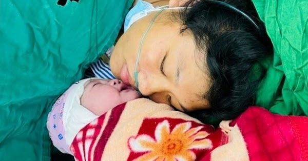 Sản phụ Bắc Giang cao 1m55, nặng 94kg sinh bé trai nặng 5kg, 𝐝â𝐲 𝐫ố𝐧 𝐪𝐮ấ𝐧 𝐜ổ 2 vòng