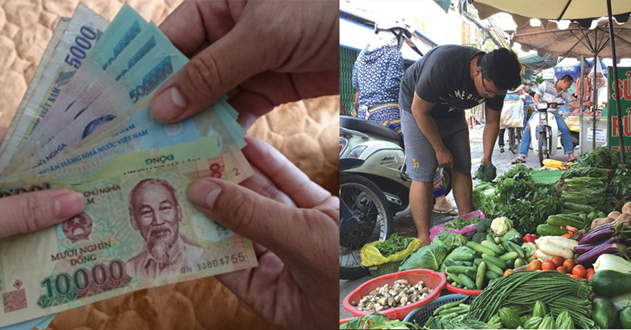Chồng đòi dạy vợ cách tiêu 4 triệu 1 tháng, cô giao hết cho anh để rồi xanh mặt sau một lần đi chợ