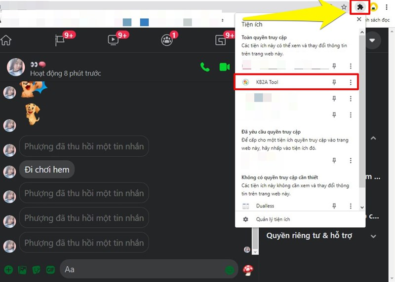 Cách khôi phục tin nhắn đã xóa trên Messenger trong vòng 1 phút, chồng lỡ nhắn tin cho gái cũng đừng hòng chối